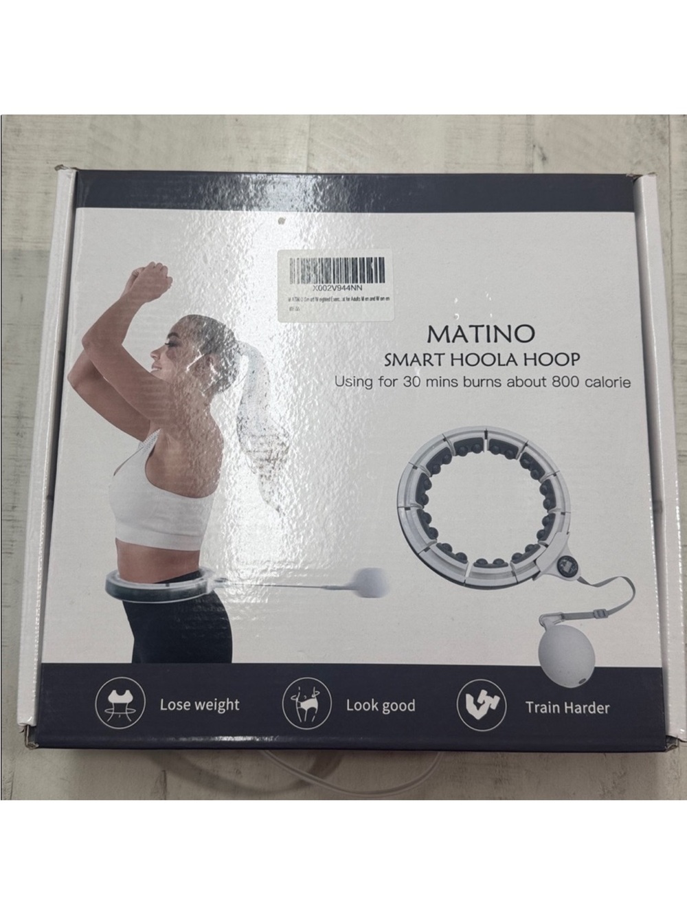 Matino Smart Hula Hoop
Weighted Exercise Hula Hoop Ab and Hips Work-Out Hoop